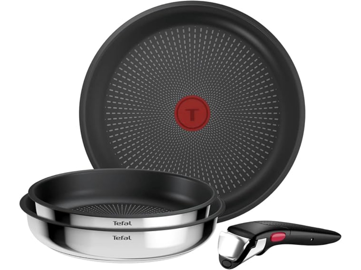 Tefal - Ingenio Comfort Max Batterie de cuisine - Antiadhésif - 4 pièces