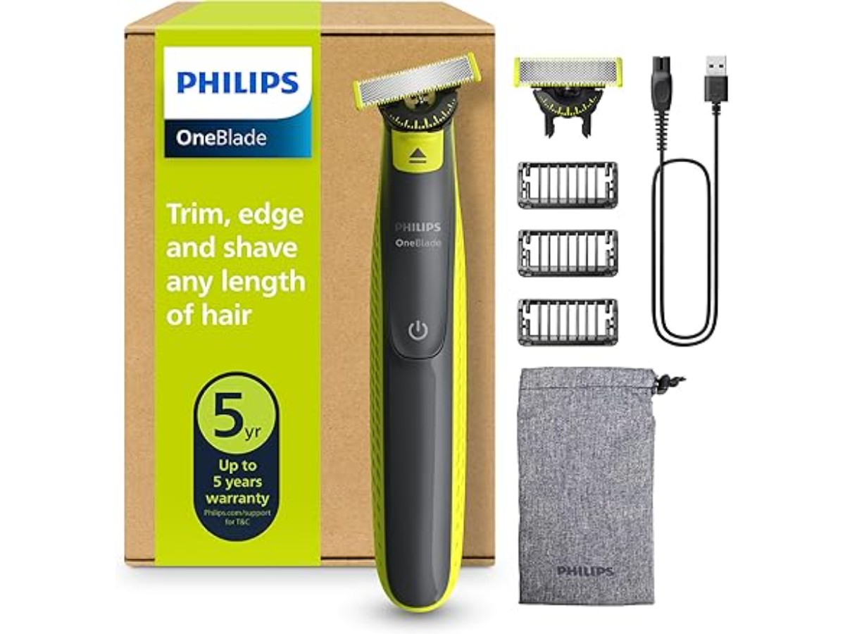 Philips OneBlade 360 Genuine Electric Beard Trimmer and Shaver