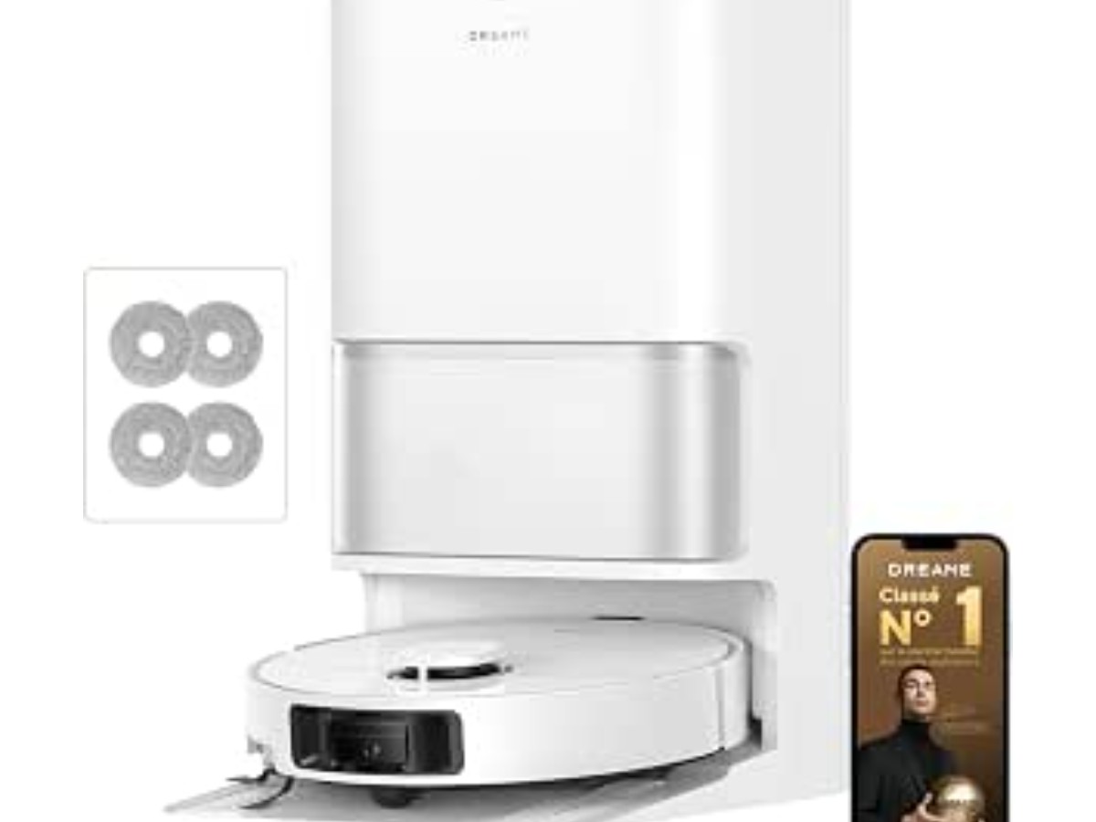 dreame L10s Ultra Gen 3 Robot Vacuum Cleaner Kit Washer, 25,000 Pa