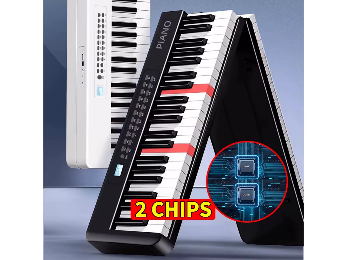 New Folding Piano 88 Keys Midi Musical Keyboard Professional