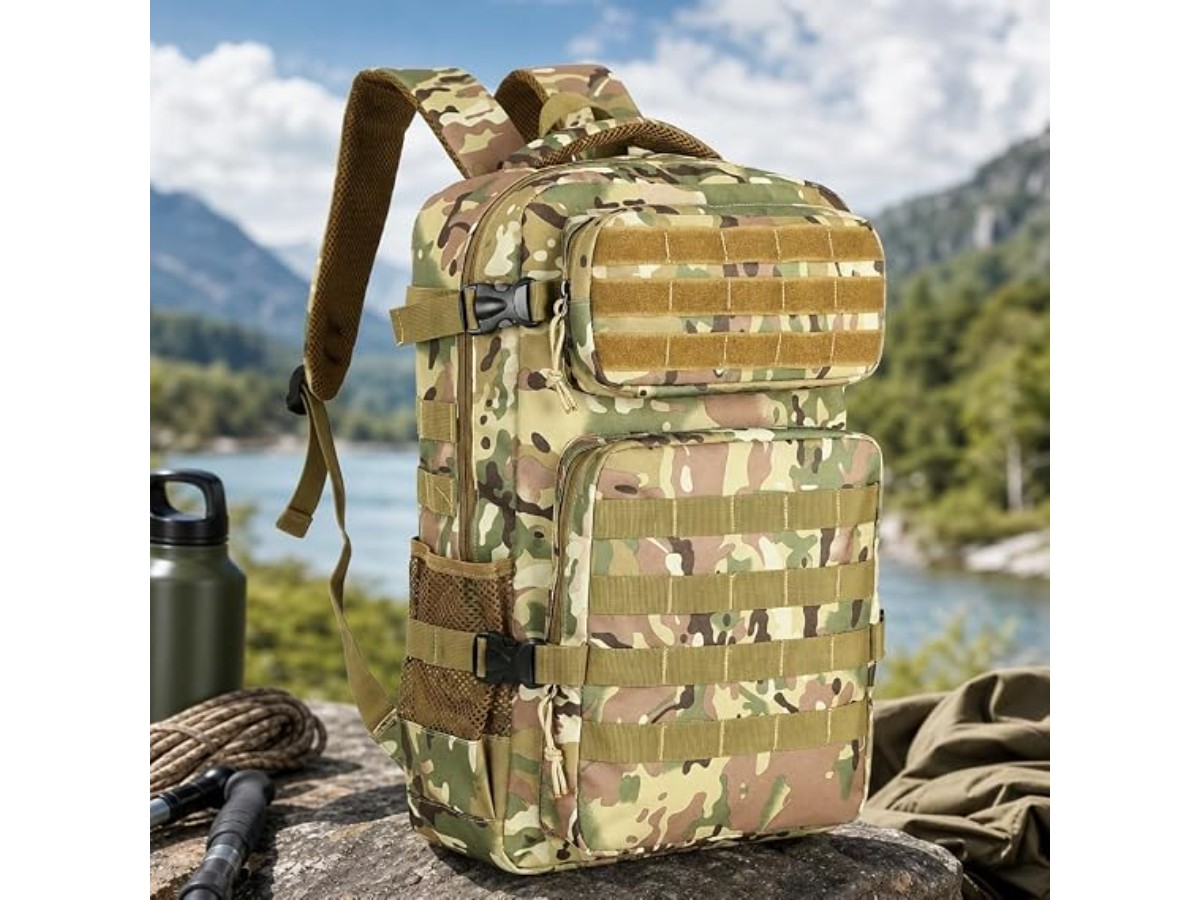 Sac à dos tactique camouflage numérique